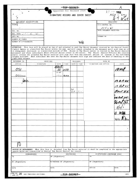 First page of the official copy