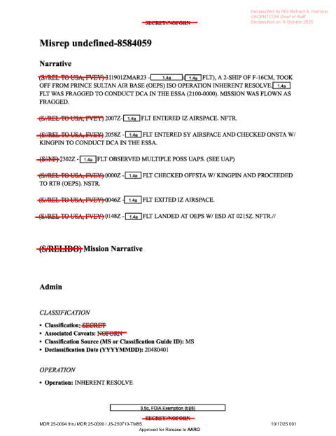 First page of the official copy