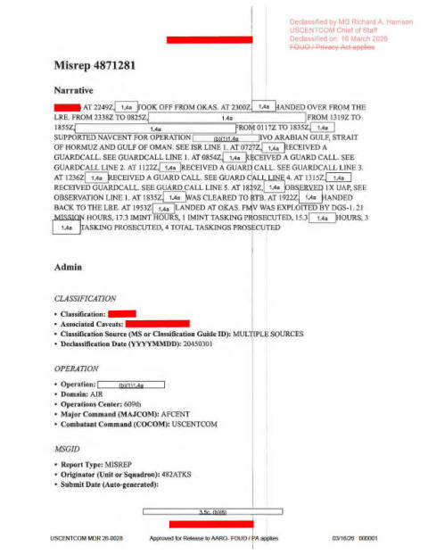 First page of the official copy