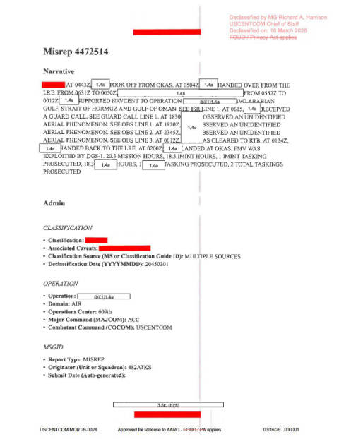 First page of the official copy
