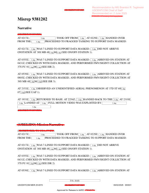 First page of the official copy