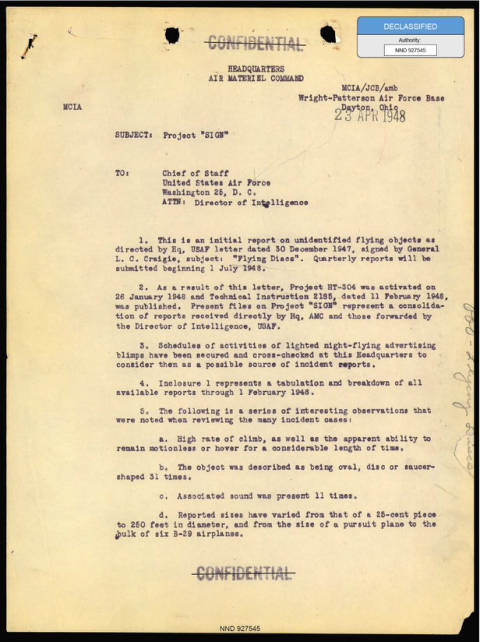 First page of the official copy