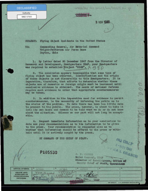 First page of the official copy