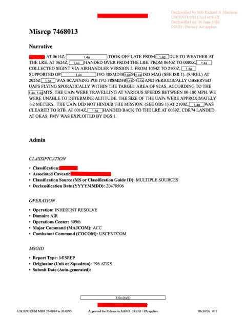 First page of the official copy