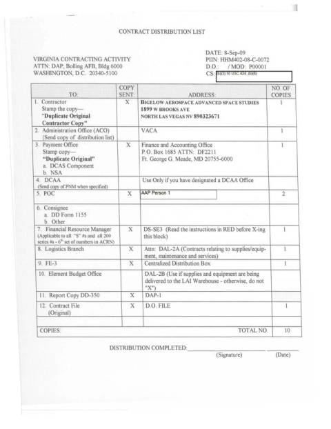 First page of the official copy