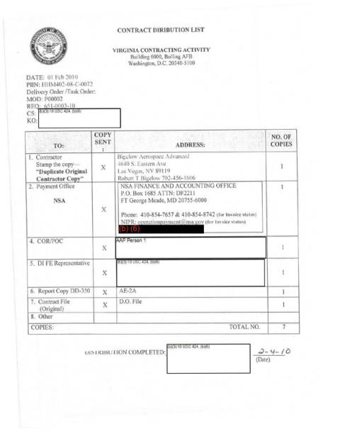 First page of the official copy