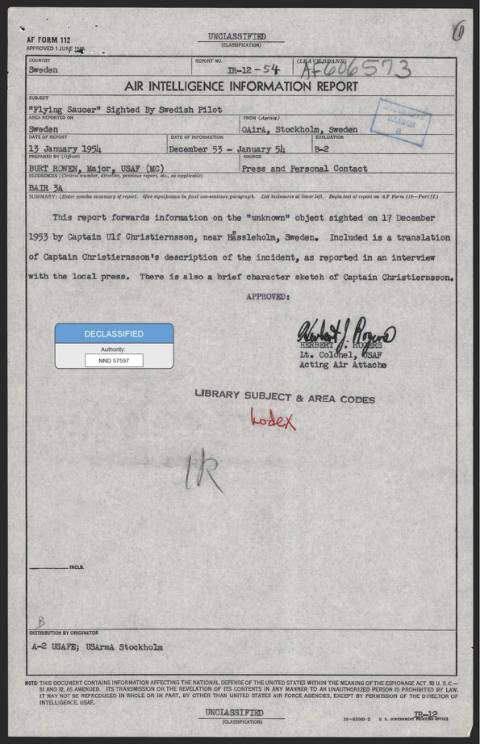 First page of the official copy