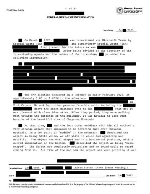 First page of the official copy
