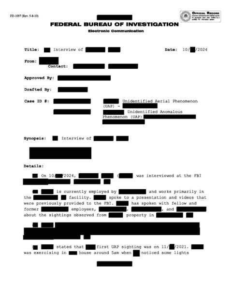 First page of the official copy