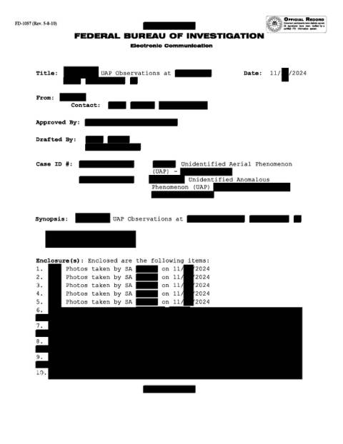 First page of the official copy