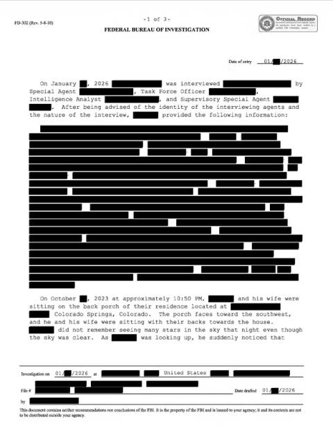 First page of the official copy