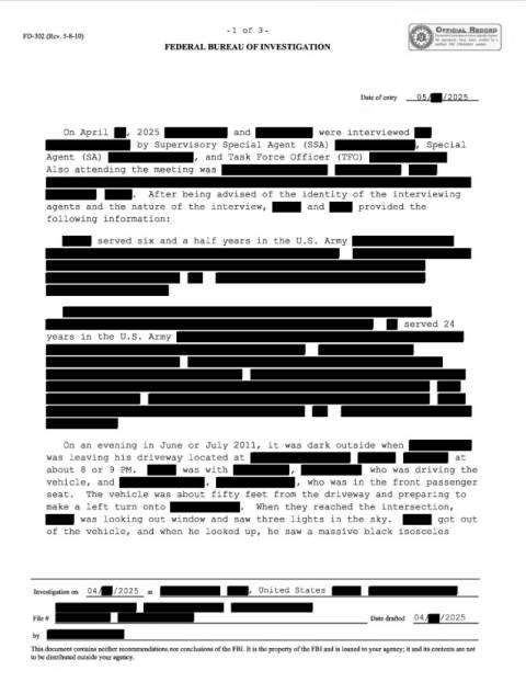 First page of the official copy