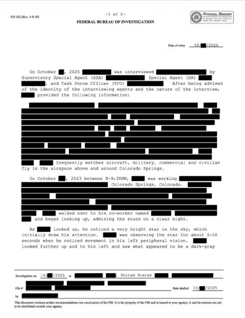 First page of the official copy