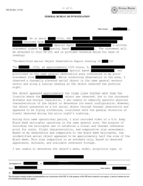 First page of the official copy