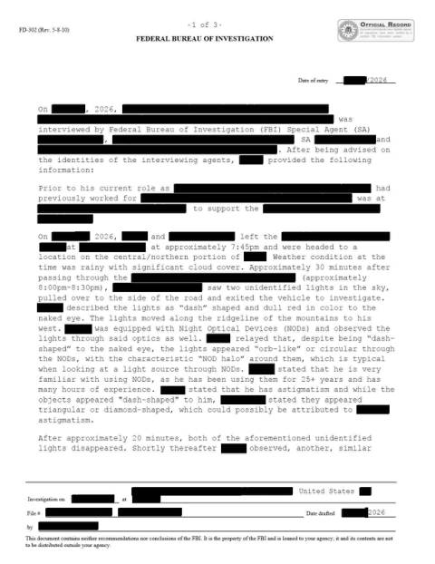 First page of the official copy