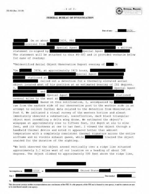 First page of the official copy