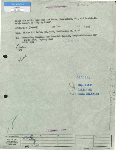 First page of the official copy