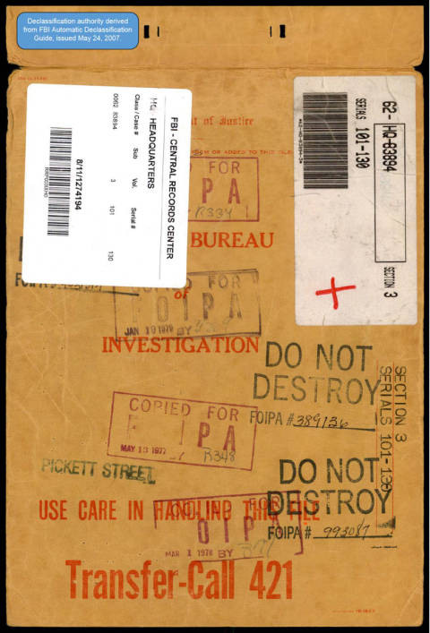 First page of the official copy
