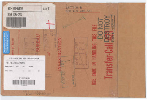 First page of the official copy