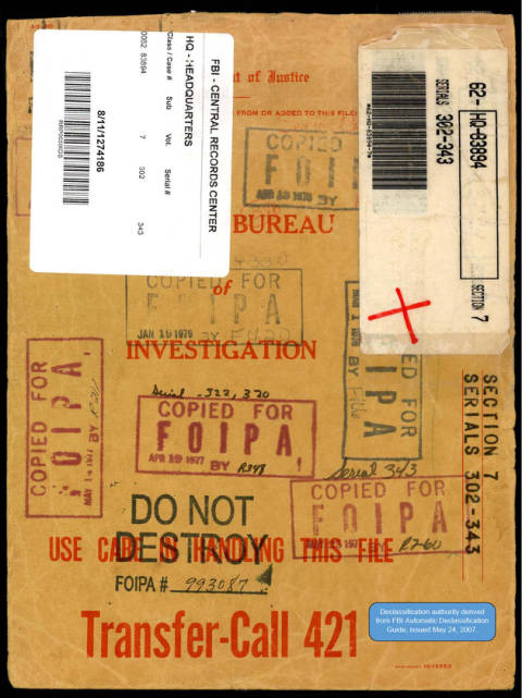 First page of the official copy