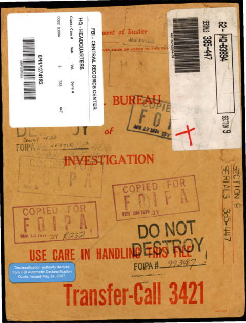 First page of the official copy