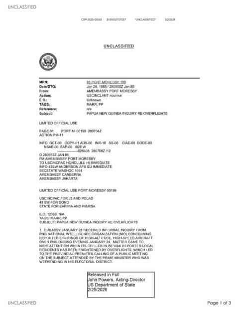 First page of the official copy