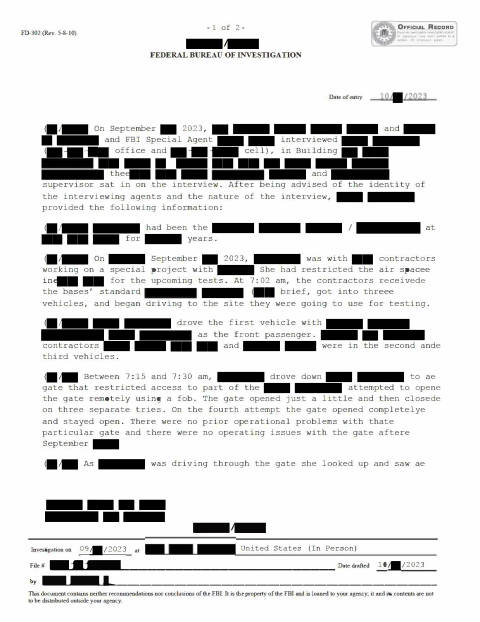 First page of the official copy