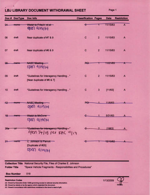 First page of the official copy